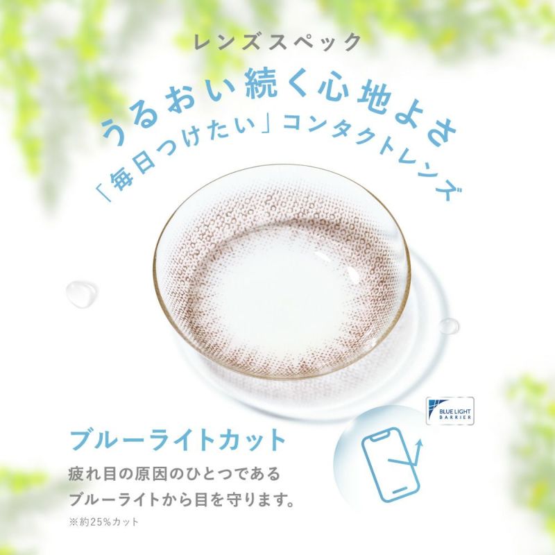 【定期購入】LENS LiST 1day サークル 2ヶ月分 合計120枚 レンズリスト カラコン