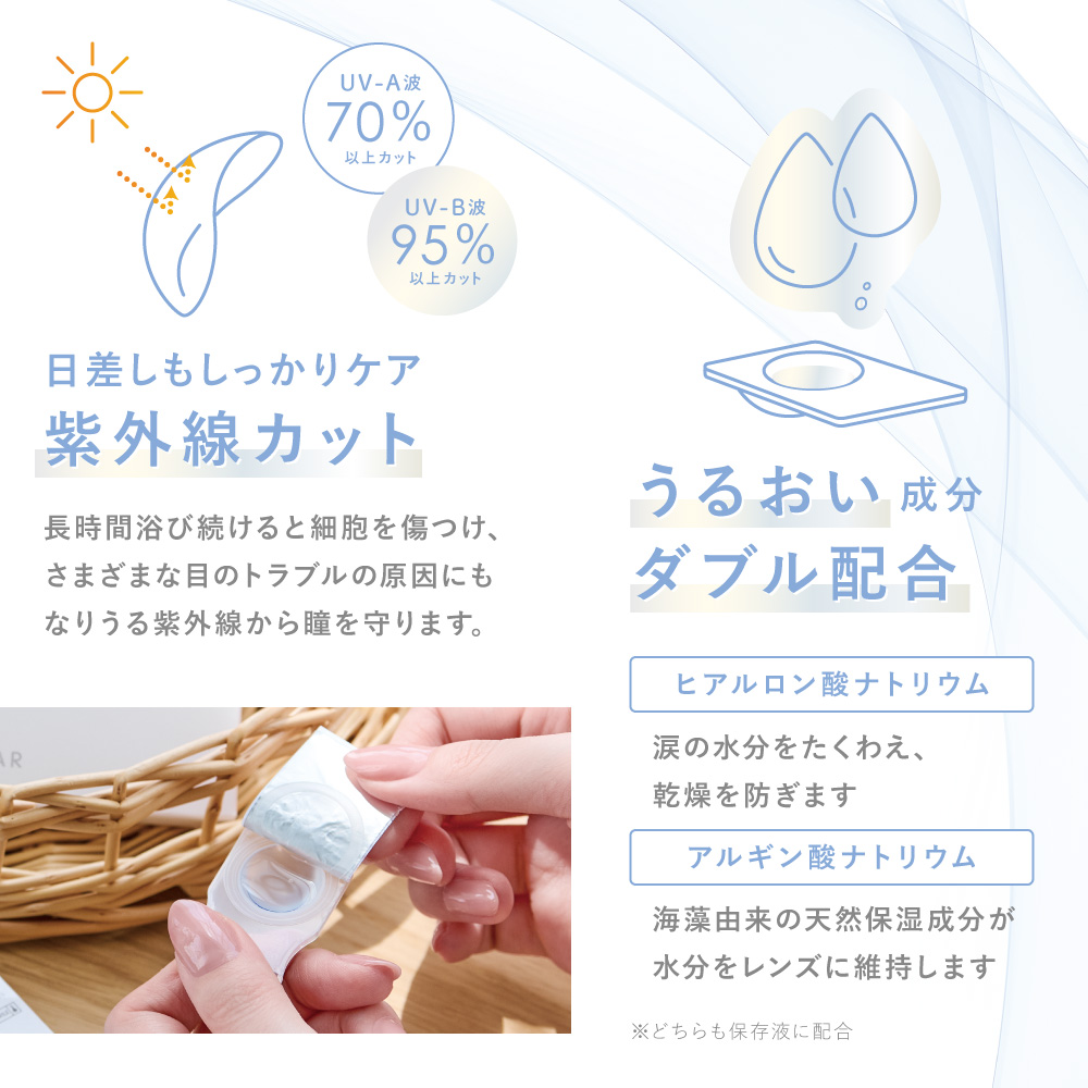 LENS LiST シリコーン 1day 30枚入りコンタクトレンズ